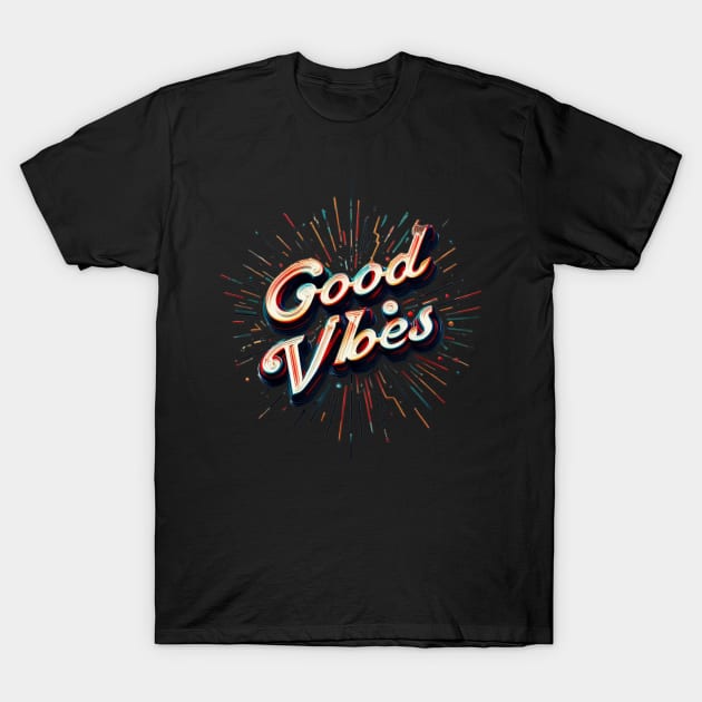 Good vibes t-shirt T-Shirt by TotaSaid